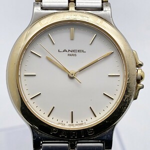 【57602】ランセル　Lancel　腕時計　SS/GP　QZ