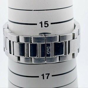 【67209】ドルチェ&ガッバーナ D&G TIME メンズ腕時計 DW430 SS ケース、コマ付きの画像7
