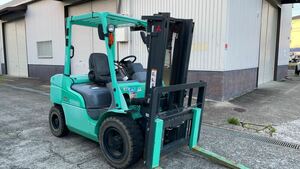 Mitsubishiforklift　YDM-F14F FDE30T 202007　アワー200h ディーゼルengine　オートマ　3tonne　稼働hoursわずか　 京都から