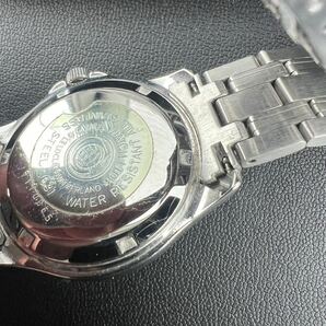 ＭＹ0501 CYMA シーマ 紳士用腕時計純正ブレス ブルーダイヤル の画像3