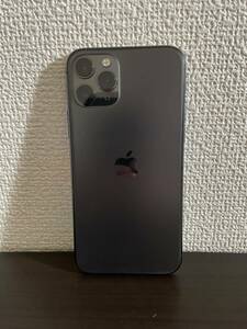 [iPhone11Pro 64GB]黒　初期化済み　バッテリー73%　管理837