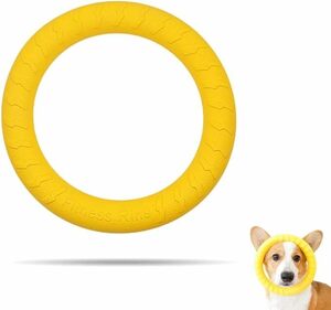 GreenGee 犬デンタル玩具 耐久性 【18cm選ぶ】 大型犬用おもちゃ 犬のペットの知能訓練用 浮遊訓練おもちゃ 軽くて 丈