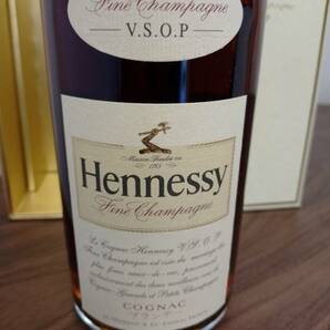 GD73 【1円から】 【未開栓】 Hennessy（ヘネシー）V.S.O.P スリム クリアボトル 40％ 700ml 箱ありの画像2