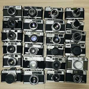  film camera range finder 24 pcs summarize Konica Olympus YASHICA Canon Minolta PETRI RICOH etc. 