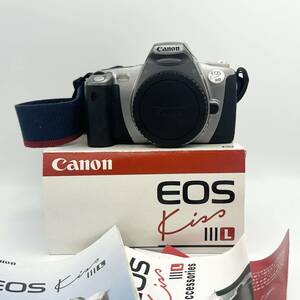 Canon EOS KISS IIIL フィルム一眼 3L ボディ 簡易動作チェック済み　キャノン カメラ 