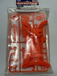  Mini 4WD Tamiya Tamiya определенные товары AR флуоресценция цвет шасси комплект ( orange ) (95028)