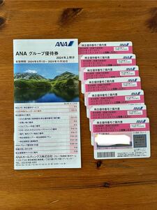 最新版ANA優待券7枚セットおまけ冊子付き　期限2025年5月31日　ゆうパケットポストにて発送予定