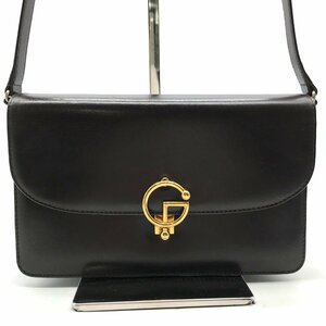 1円 GUCCI グッチ ２WAY オールレザー クラッチ ショルダー バッグ ブラウン ｋ1729