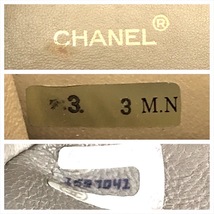 良品 CHANEL シャネル ココマーク マトラッセ ラムスキン Wフラップ Wチェーン ショルダー バッグ ベージュ k1779_画像10