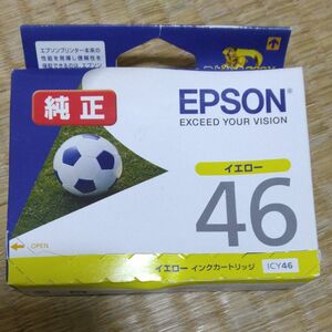 エプソン 純正 インクカートリッジ サッカーボール ICY46 イエロー EPSON 推奨期限切れ