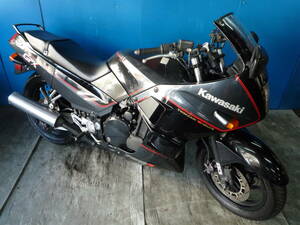 KAWASAKI GPX750R black / gray vehicle inspection "shaken" remainder R7/6 month engine starting animation changed name .... half-price delivery campaign limited time present condition . sundry expenses 0 jpy Yokohama P-Yard