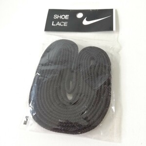 90s NIKE SHOE LACE ナイキ ビンテージ 靴紐 ブラック 現状品 未開封品 [ナイキジャパン くつひも 靴ひも]