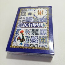 ポルトガル アズレージョ柄 トランプ 未開封品 [欧州 土産物 カードゲーム]_画像1