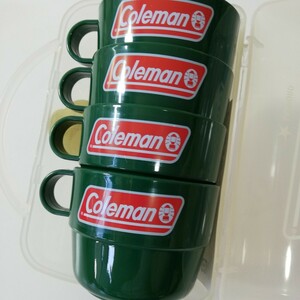 Coleman Coleman отдых стакан комплект 4 штук комплект 280ml не использовался товар [ Sapporo пиво Novelty подарок не продается пластик cup кемпинг ]