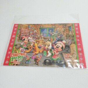 Disney CHRISTMAS FANTASY 2011 東京ディズニーランド クリスマスファンタジー2011 ポストカード 未使用品 現状品