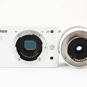 【外観美品】Nikon 1 J1 ミラーレス一眼カメラ デジタルカメラ ボディ 1NIKKOR 10-30mm F3.5-5.6 VR レンズ #276の画像9