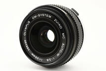【美品】OLYMPUS OM-SYSTEM ZUIKO MC AUTO-W 35mm F2.8 単焦点 広角レンズ OMマウント 動作確認済み#239_画像2