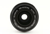 【美品】OLYMPUS OM-SYSTEM ZUIKO MC AUTO-W 35mm F2.8 単焦点 広角レンズ OMマウント 動作確認済み#239_画像3