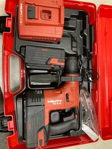 【ジャンク品】【0921】★HILTI 36V充電式ハンマドリル TE6-A　ITGI5KALRDPJ