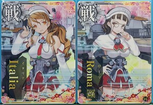 艦これアーケード　イタリア　ローマ改　セット　八周年仕様