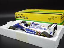 1:18 Minichamps ウィリアムズ FW16 ラストレース A.セナ #2 ロスマンズ仕様 サンマリノGP イモラ Senna_画像3