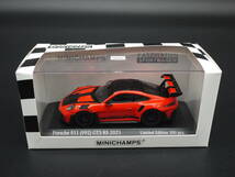 1:43 Minichamps ポルシェ 911 (992) GT3 RS Weissach Package レッド 2023_画像3