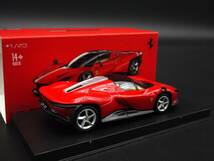 1:43 Bburago Signature フェラーリ デイトナ SP3 Daytona レッド 2022 Ferrari(アウトレット)_画像5