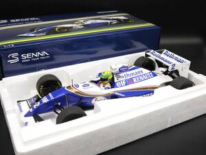 1:12 Minichamps ウィリアムズ FW16 パシフィックGP 1994 ロスマンズ仕様 A.セナ #2 TI英田 Senna