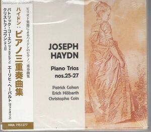 [CD/Hm]ハイドン:ピアノ三重奏曲第27番変イ長調Hob.XV:14他/P.コーエン(fp)&E.ヘーバルト(vn)&C.コワン(vc) 1988.1