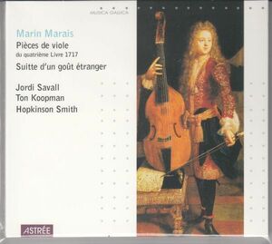 [CD/Astree]マレ:外国風の組曲/J.サヴァール(viol)&T.コープマン(cemb)&H.スミス(theorbo)