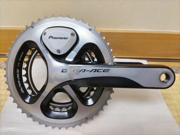 パイオニア 両脚計測パワーメーター デュラエース FC-9000 172.5mm DURA-ACE ペダリングモニター シマノ