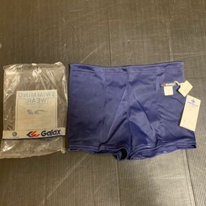新品　Galax 男子競泳パンツ濃紺　Sサイズ 