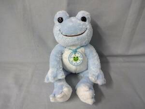 ka... pickle soft toy the first period thing light blue bean doll pickles the frog total length 27cm