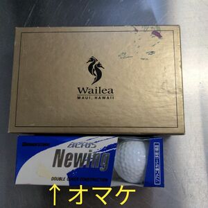 Wailea　ゴルフクラブ　ゴルフボールセット　オマケのALTUS NeWing　ブリジストン