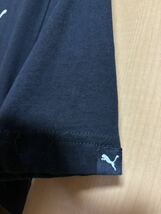 ユーズド　プーマ　半袖 Tシャツ BLACK L Vネック_画像4