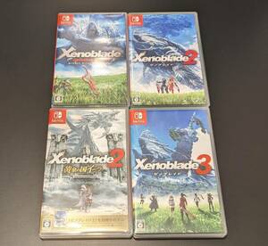 【Switch】 Xenoblade ゼノブレイド 4本セット ( Definitive Edition / 2 / 黄金の国イーラ / 3 )