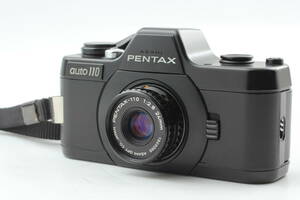 【美品　整備済】Pentax Auto 110 SLR Film Camera w/24mm f/2.8 露出計OK #1117