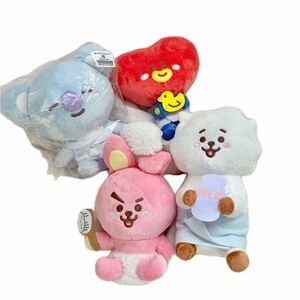 BT21 一番くじ ぬいぐるみ4体セット