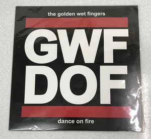 0191006N★ The Golden Wet Fingers DANCE ON FIRE 会場限定盤　LP・12インチレコード.アナログ