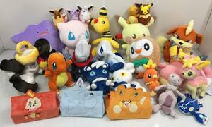 0675392G★ 【現状渡し】ポケットモンスター ぬいぐるみ まとめ ルギア/メルメタル/ヤドン/ダークライ/ヒトカゲ/ミュウツー/ポケモン 他