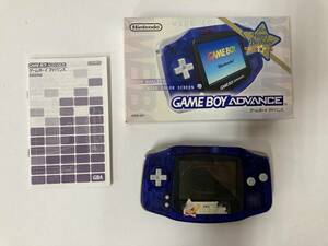 0453046J* [ Junk ] Game Boy Advance body midnight blue GBA