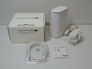 1056651C* [ use limitation 0 judgment / junk treatment ]Speed Wi-Fi HOME 5G L11 white 