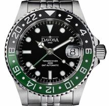 DAVOSA ダボサ GMT グリーン 161.590.07 定価 264.000円 40ミリ 200M防水 新品未使用！国内正規品！腕時計 自動巻き_画像1