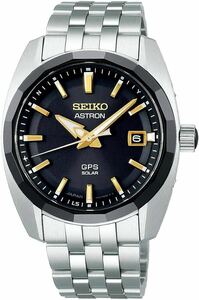 新品未使用！ セイコー アストロン SBXD011 3X-22 2保証付き 定価 198.000円　GPSソーラー SEIKO ASTRON SBXD 011 ゴールド×ブラック