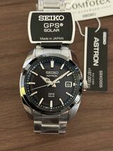 未使用！ セイコー アストロン SBXD005 3X-22 2保証付き 定価 187.000円　GPSソーラー SEIKO ASTRON SBXD 005ブラック _画像3