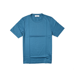 春夏新入荷 新品 グランサッソ GRAN SASSO FILO SCOZIA Tシャツ 半袖 クルーネック メンズ 春夏 コットン 100% 394247-M-54の画像1