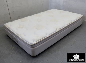 #P978# exhibition goods # King s down /Kingsdown# Crown empire 2/Crown Empire2# pillow top # semi-double bed mattress # high class #