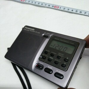 動画記載 Panasonic RF-U05 AM/FM ラジオ 送料520円可能 動作確認済 ポケットラジオ アンティークの画像10