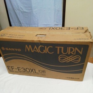  Saga departure in box SANYO Sanyo electric fan Showa Retro antique Magic Turn EF-E30XL large MAGIC TURN