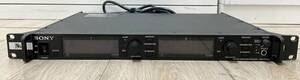 * audio equipment *SONY Sony DWR-R02DN digital wireless receiver 1U size 2 channel rack mount receiver electrification verification settled 
